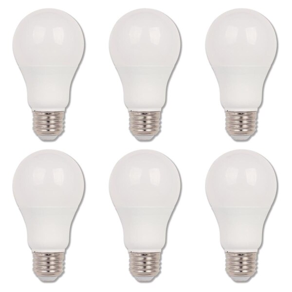 Westinghouse Bulb LED 6W 120V A19 Omni 3000K Bright White E26 Med Base, 6PK 5318920 - main